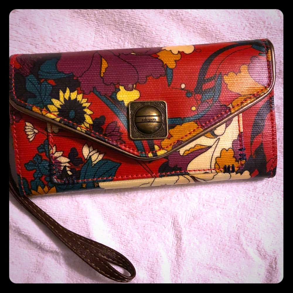 Sak roots wallet wristlet. New without tags.